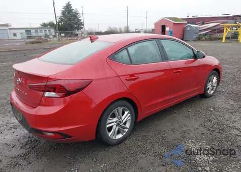 2019 Hyundai Elantra Sel z USA, uszkodzony, nr VIN 5NPD84LF9KH453394